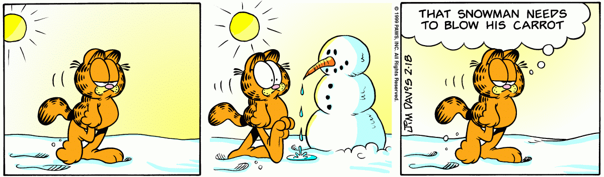 Garfield, February 18, 1999