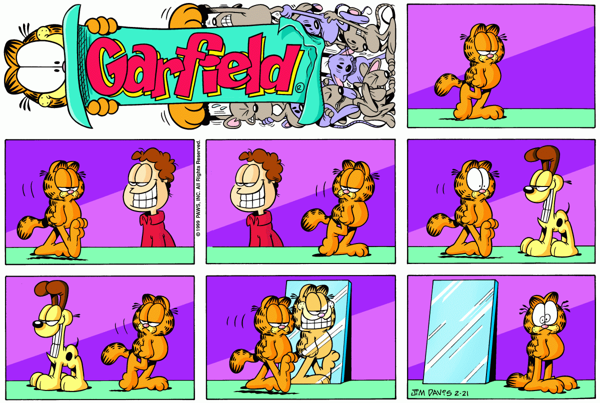 Garfield, February 21, 1999