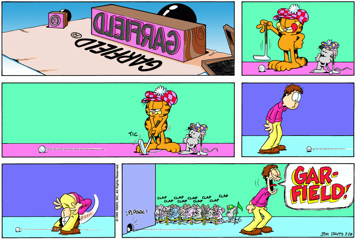 Garfield, February 28, 1999