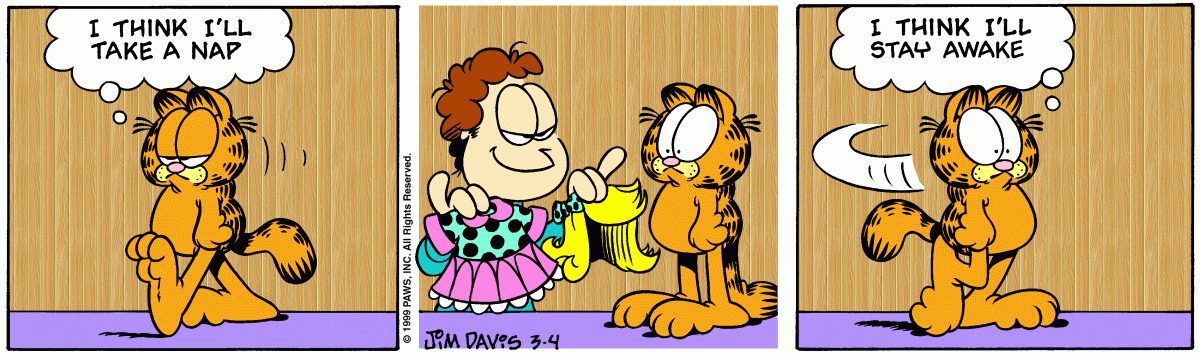 Garfield, March 4, 1999