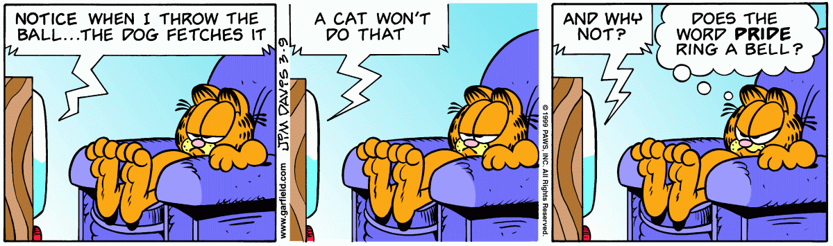 Garfield, March 9, 1999