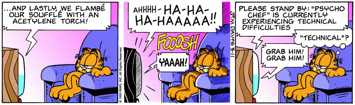 Garfield, March 11, 1999