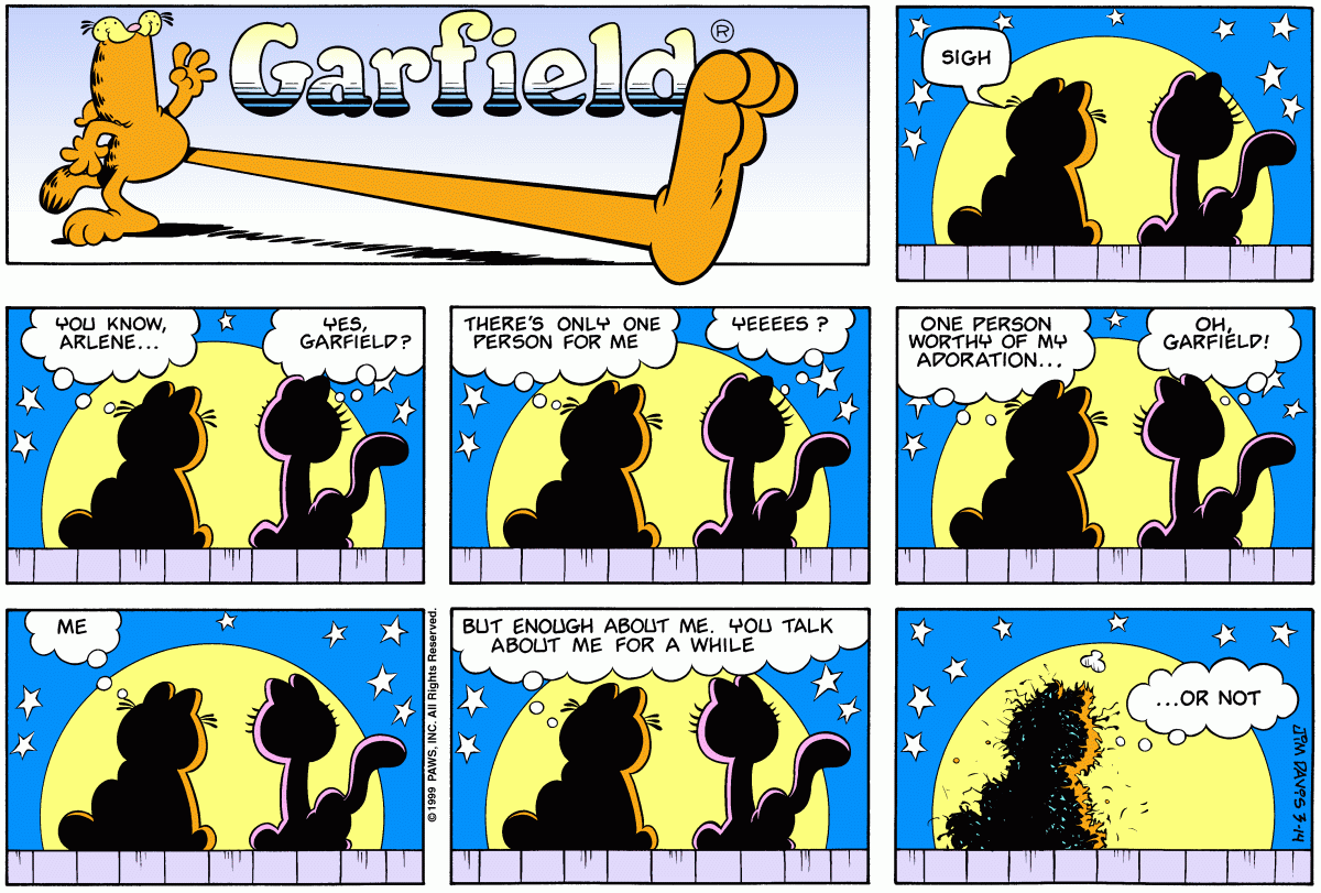 Garfield, March 14, 1999