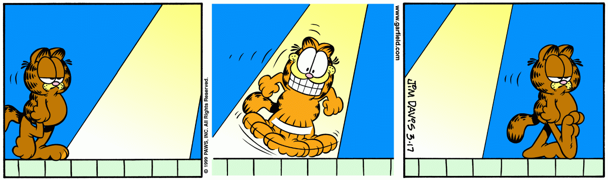 Garfield, March 17, 1999