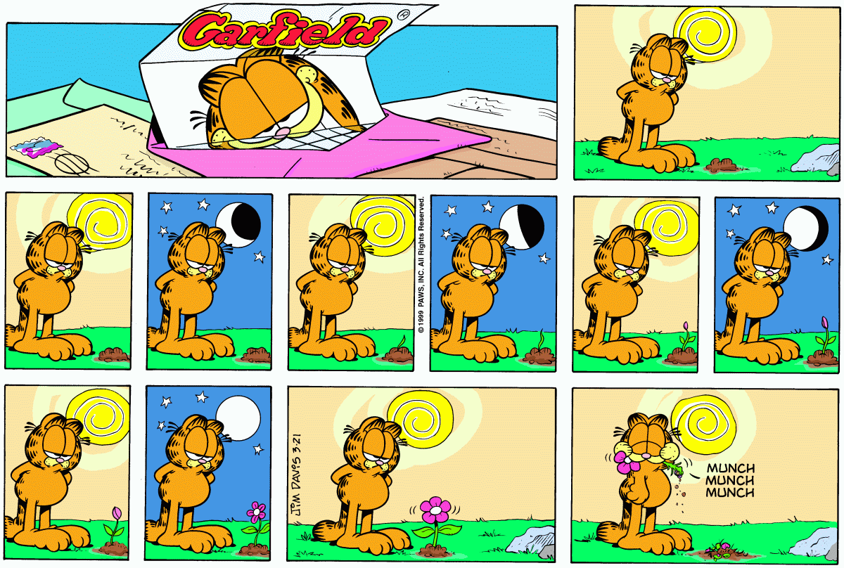Garfield, March 21, 1999