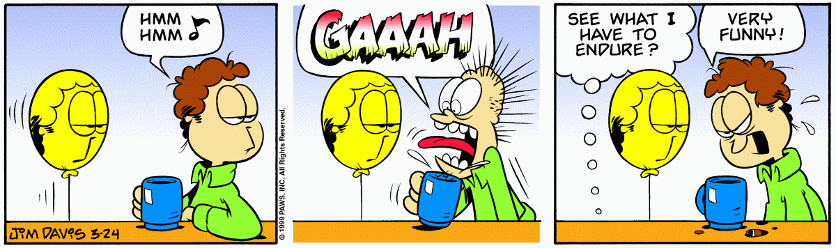 Garfield, March 24, 1999