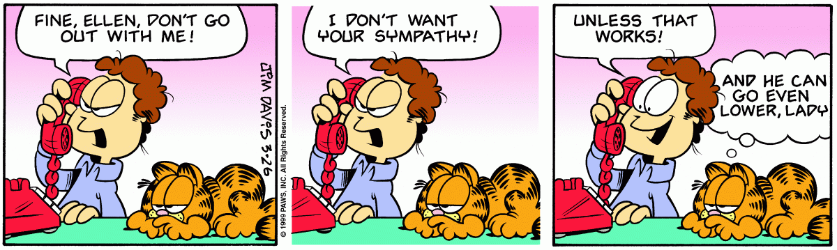 Garfield, March 26, 1999