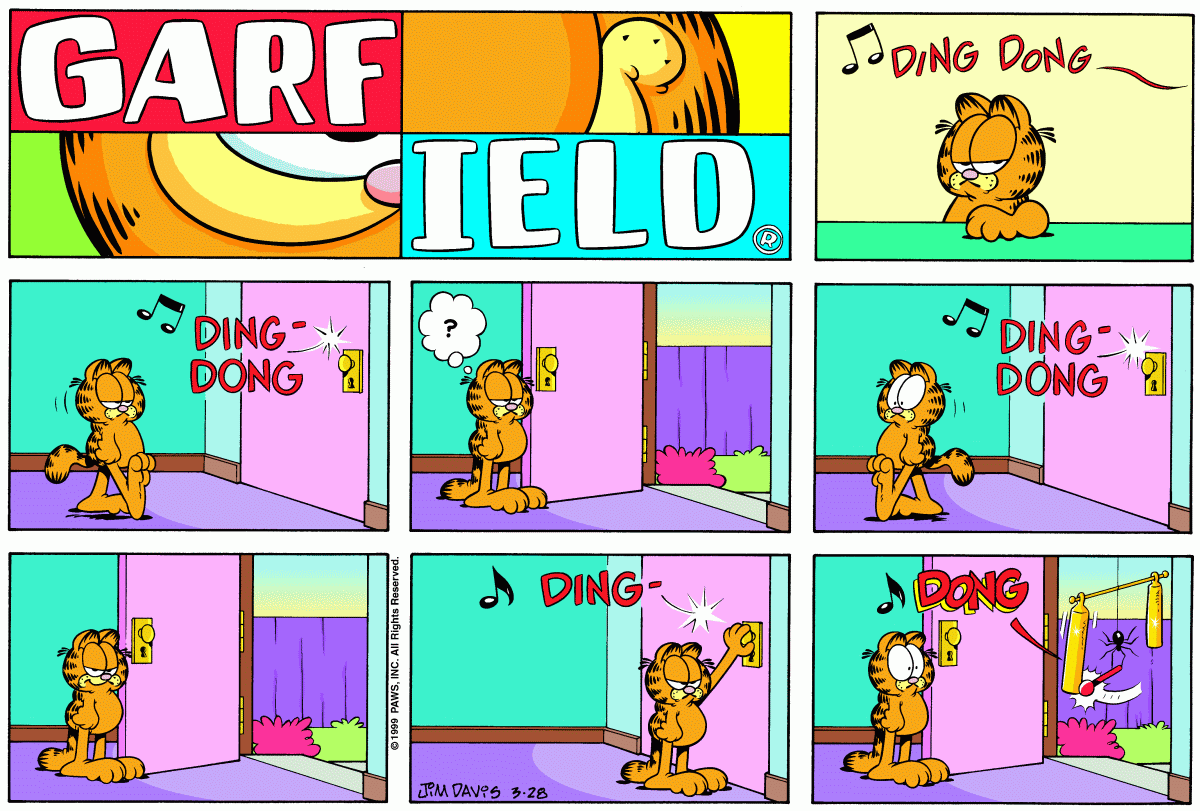 Garfield, March 28, 1999