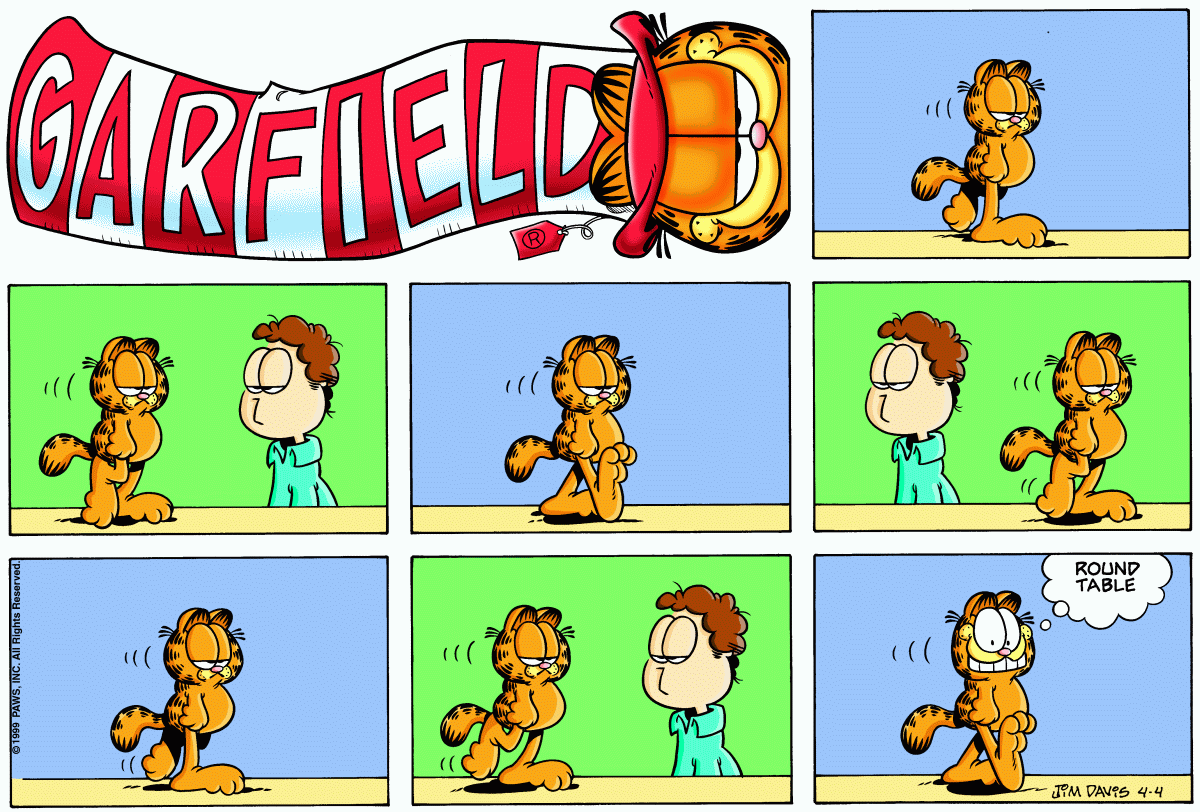 Garfield, April 4, 1999