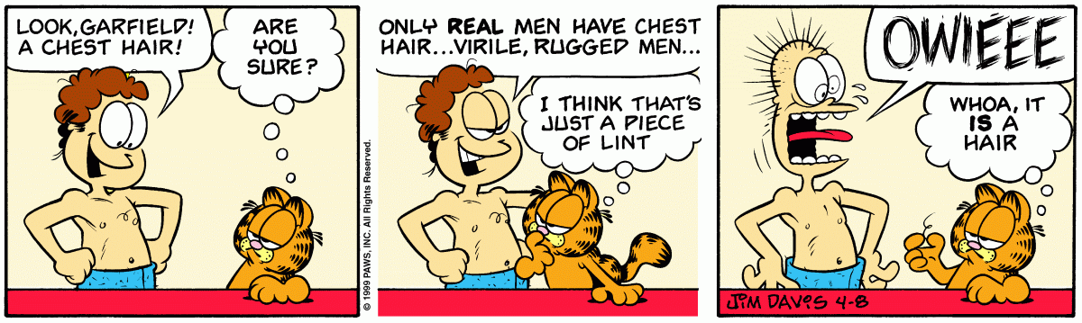 Garfield, April 8, 1999