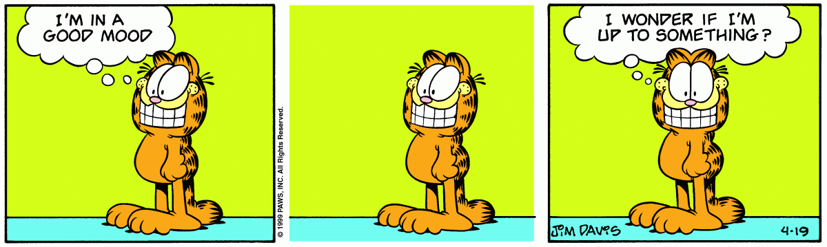 Garfield, April 19, 1999