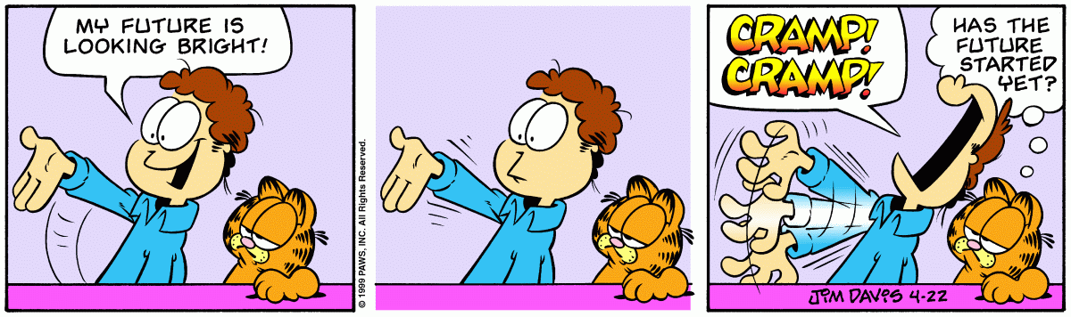 Garfield, April 22, 1999