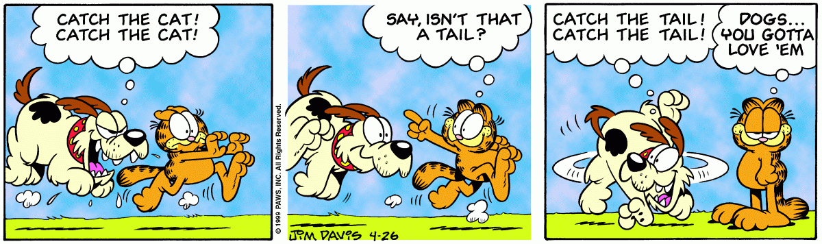 Garfield, April 26, 1999
