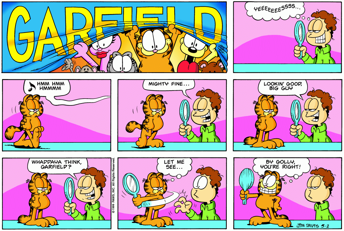 Garfield, May 2, 1999