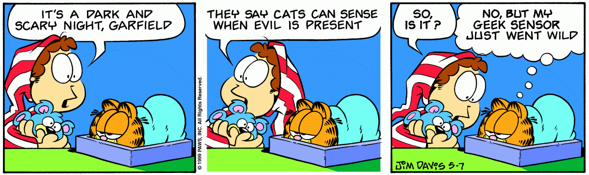 Garfield, May 7, 1999