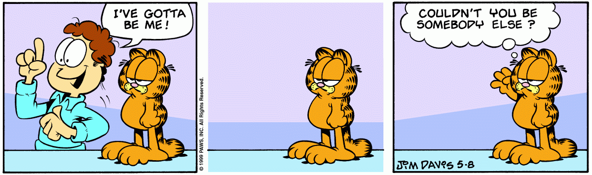 Garfield, May 8, 1999