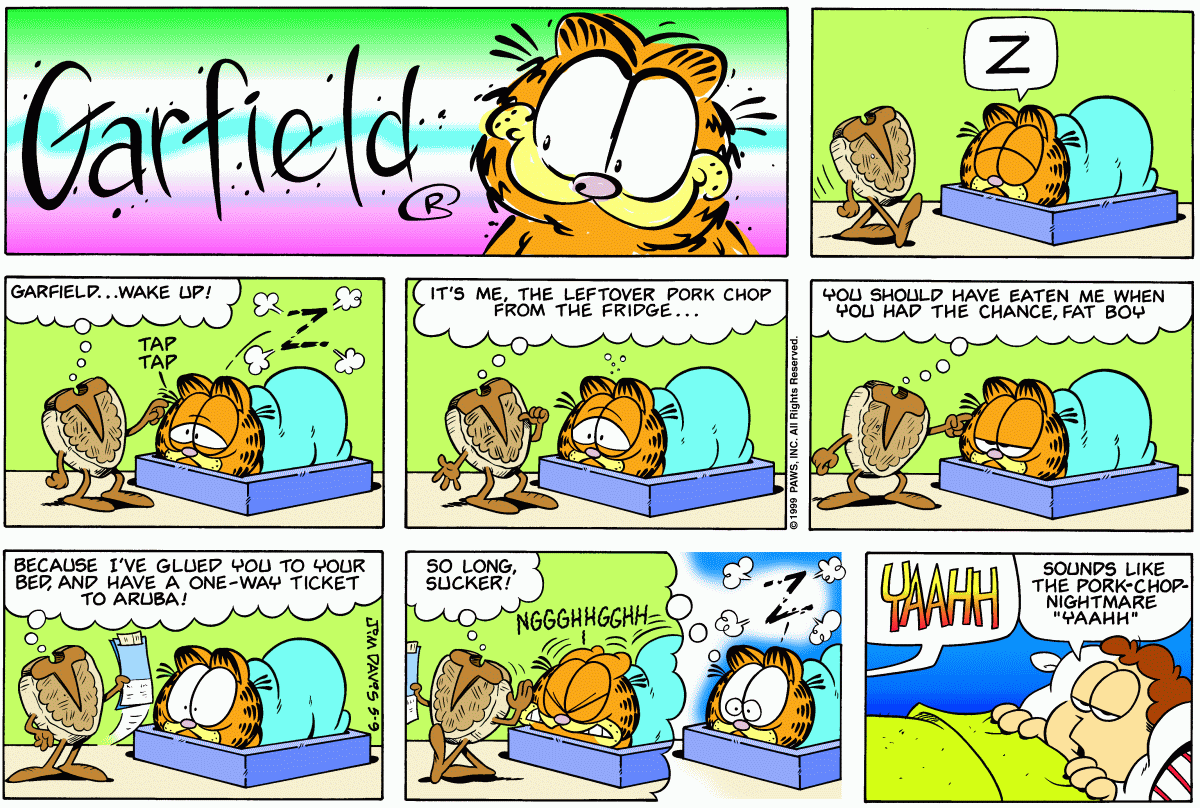 Garfield, May 9, 1999