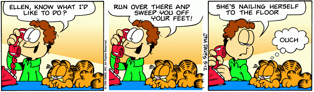 Garfield, May 12, 1999