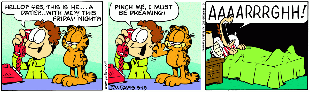 Garfield comic strip for Thursday, May 13, 1999