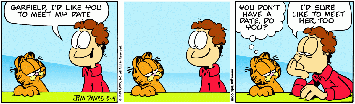 Garfield, May 14, 1999