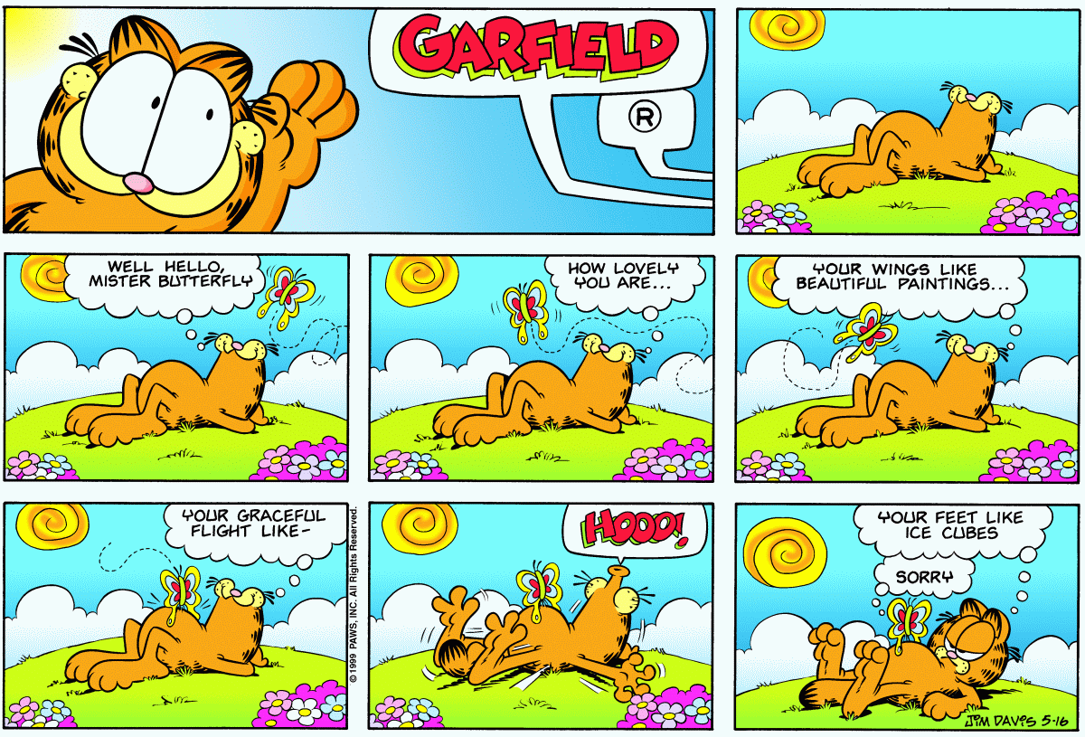 Garfield, May 16, 1999