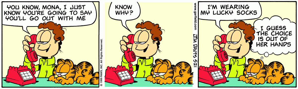 Garfield, May 21, 1999