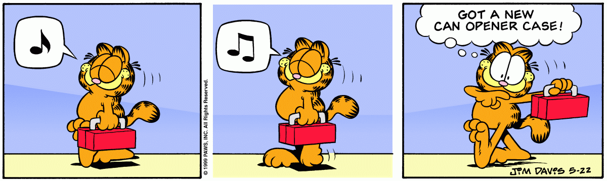 Garfield, May 22, 1999