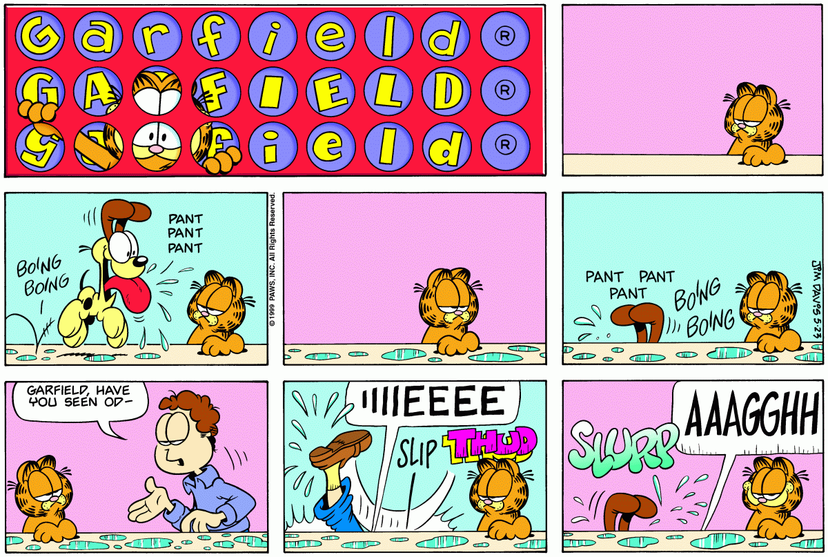 Garfield comic strip for Sunday, May 23, 1999