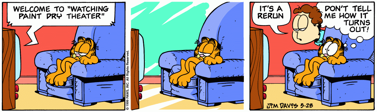 Garfield, May 28, 1999
