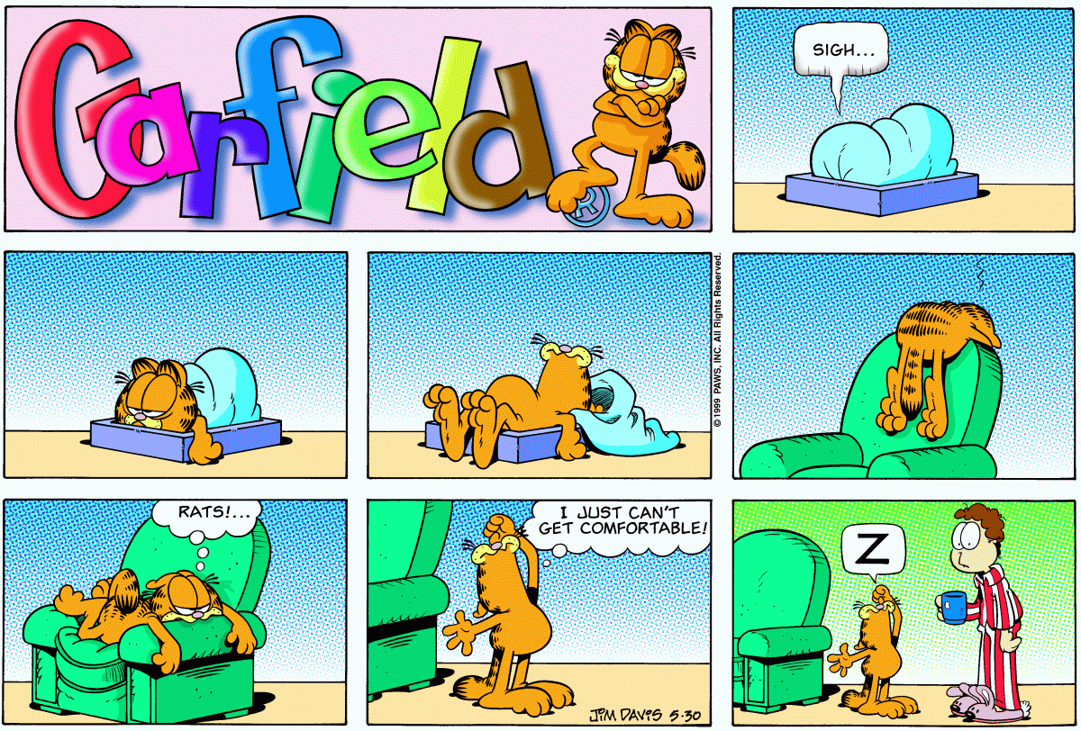 Garfield, May 30, 1999
