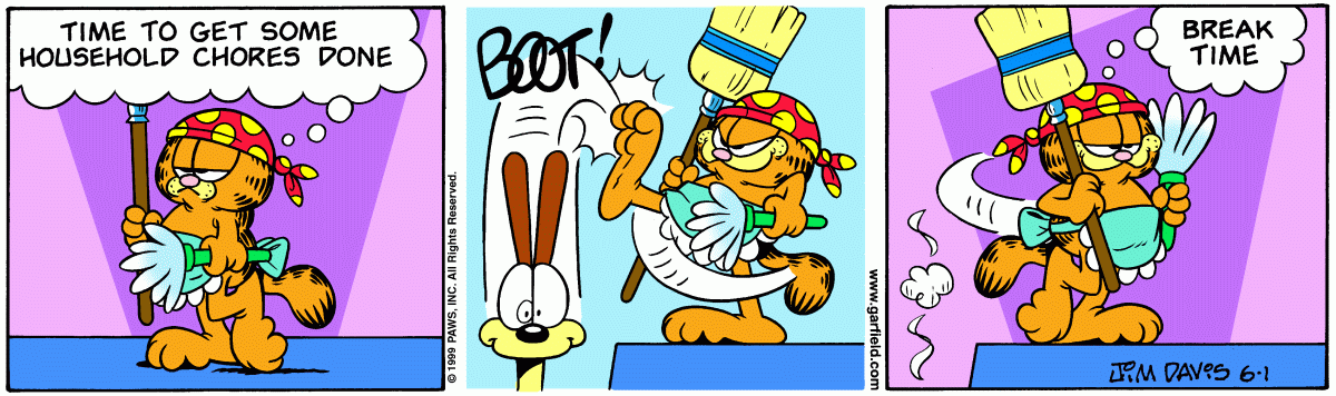 Garfield, June 1, 1999
