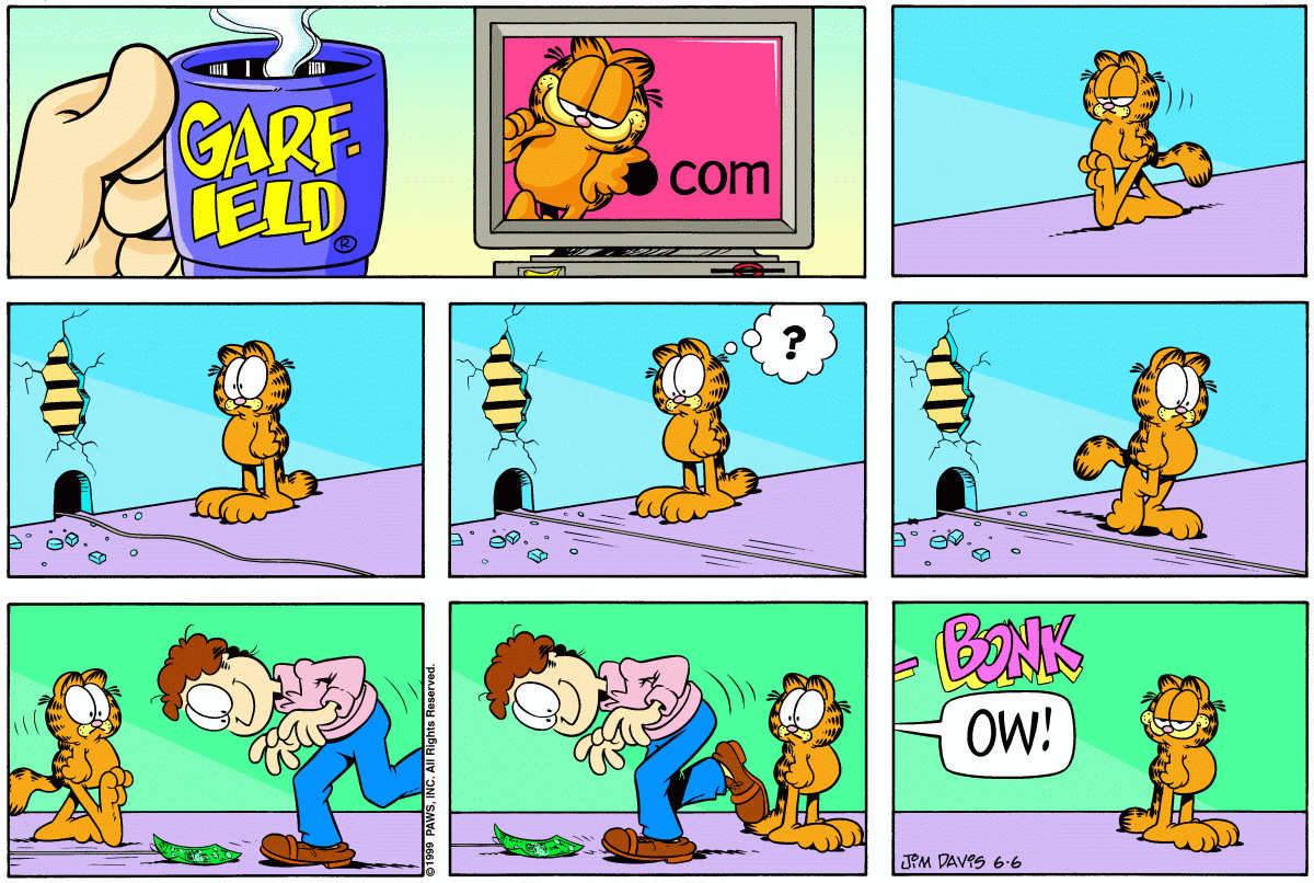 Garfield, June 6, 1999