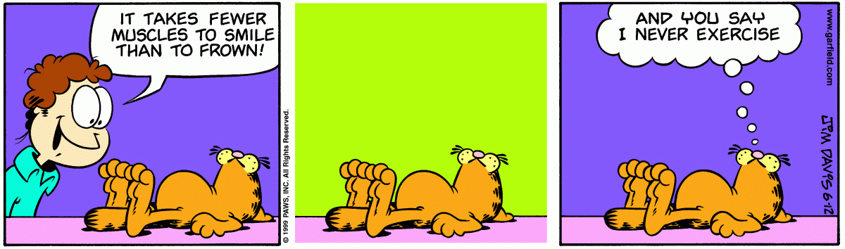 Garfield, June 12, 1999