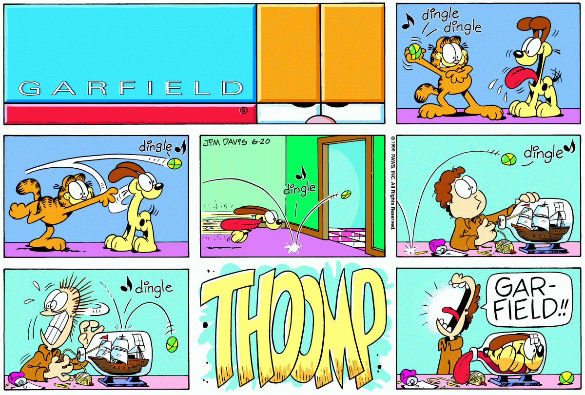 Garfield, June 20, 1999