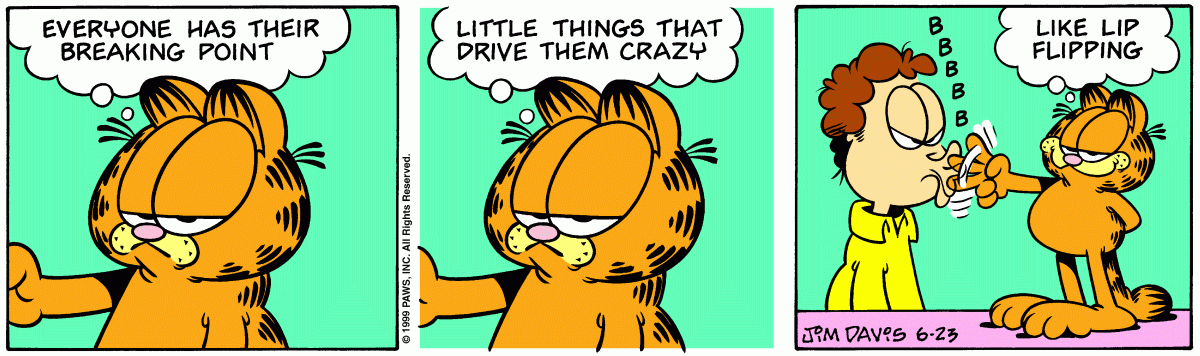 Garfield, June 23, 1999