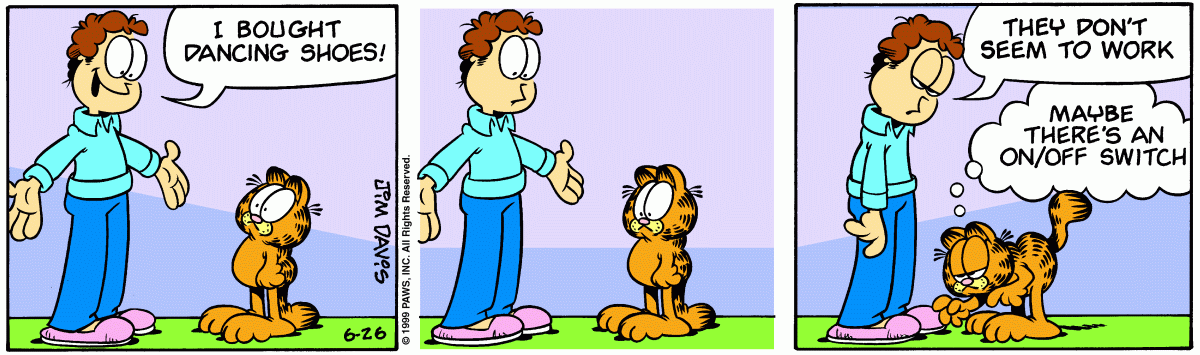 Garfield, June 26, 1999