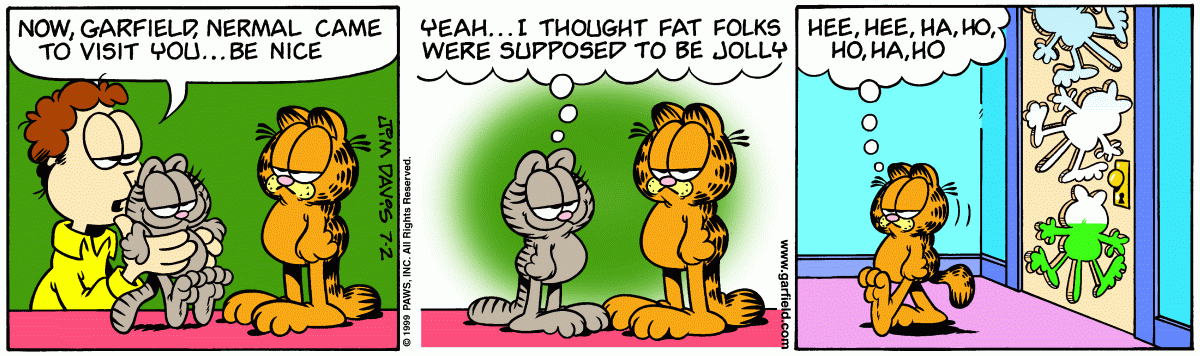 Garfield, July 2, 1999