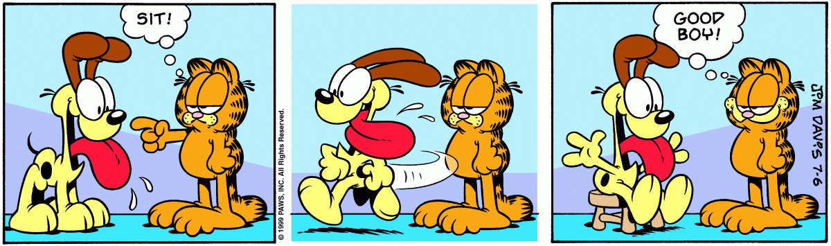 Garfield, July 6, 1999
