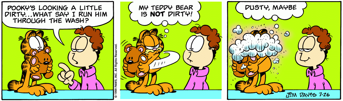 Garfield, July 26, 1999