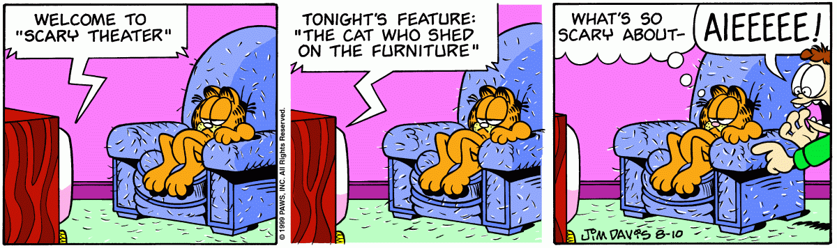 Garfield, August 10, 1999