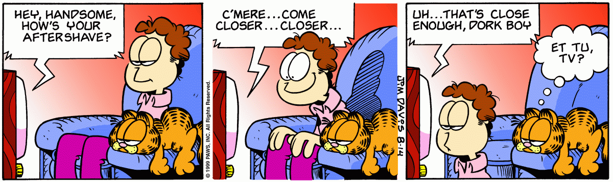 Garfield, August 14, 1999