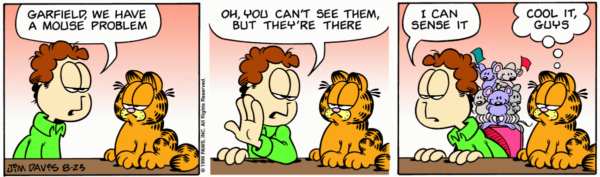Garfield, August 23, 1999