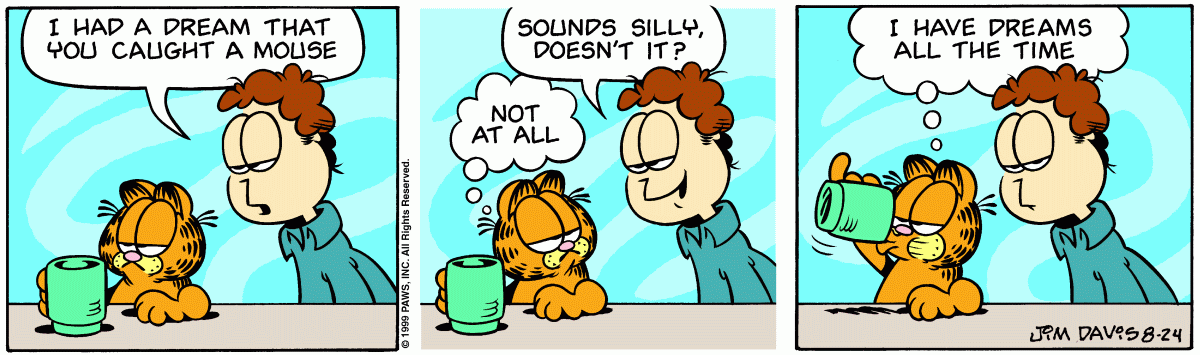 Garfield, August 24, 1999