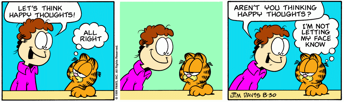 Garfield, August 30, 1999