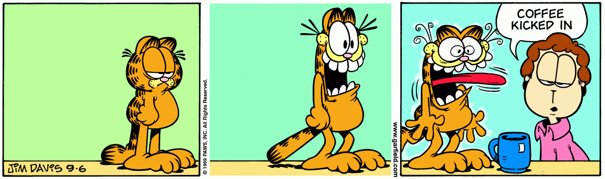 Garfield, September 6, 1999