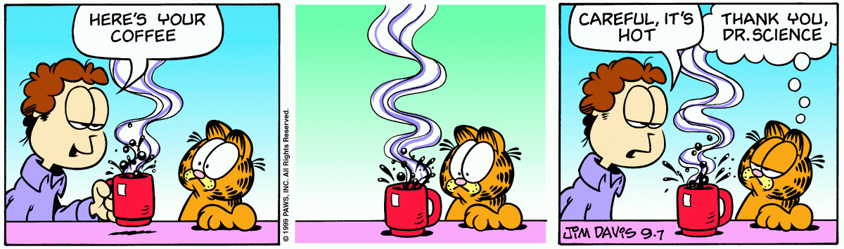 Garfield, September 7, 1999