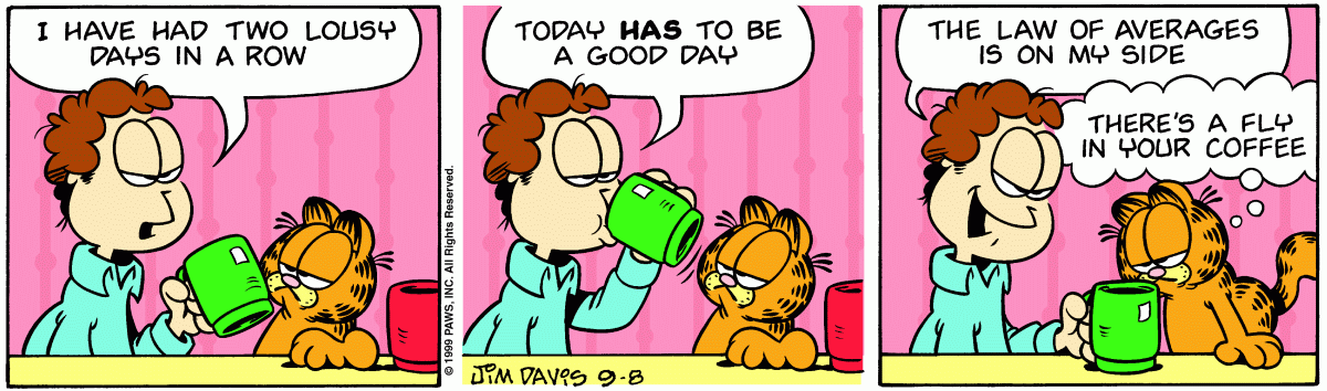 Garfield, September 8, 1999