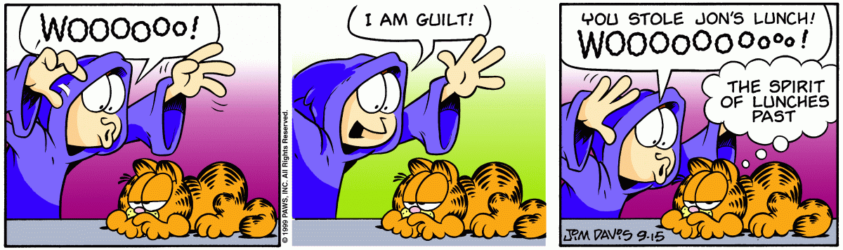 Garfield, September 15, 1999