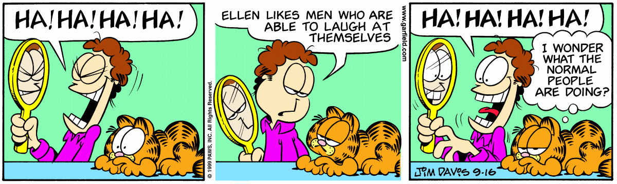Garfield, September 16, 1999