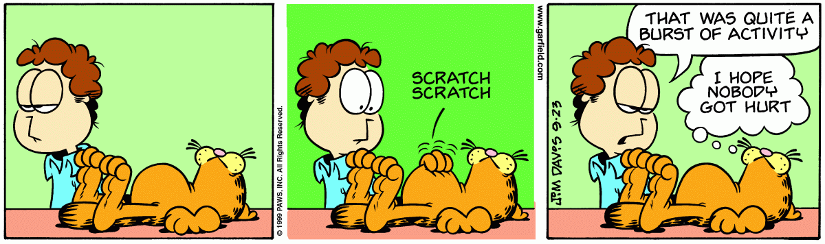 Garfield, September 23, 1999